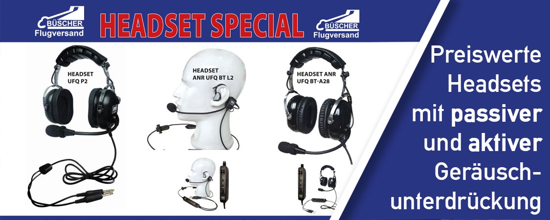 UFQ Headset Special, preiswerte und kostengünstige Headsets  mit