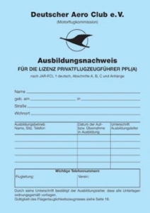 AW.001 Ausbildungsnachweis PPL-A JAR-FCL