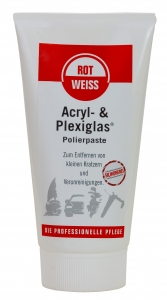 PM.032 Rot Weiss Acryl-& Plexiglas Polierpaste 150ml