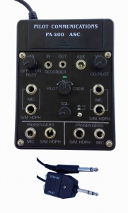 H.111 PILOT PA 400 ASC-T 4-Platz Intercom mono/stereotauglich