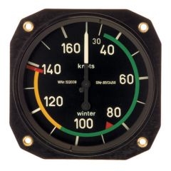 FM.010 Winter Staudruck-Fahrtmesser 7 FMS 5  inkl. EASA Form 1