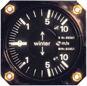 VM.015 Winter Stauscheiben-Variometer 5 StVLM inkl. EASA Form 1