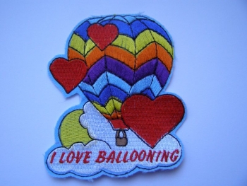 Aufnäher Nr.4 I love Ballooning