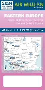 AM.008 Air Million VFR Karte Eastern Europe 2024