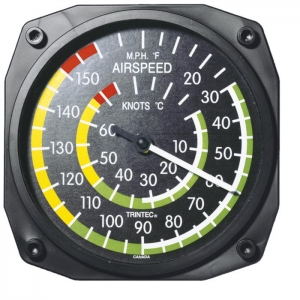 GA.010 Thermometer im Cockpit-Design Airspeed