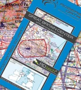 Vorbestellung 1421 Rogers Data VFR Luftfahrtkarte England Zentrum 2024