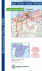 1371-9 V500 Karte Spanien Nordwest 2024