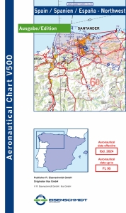 1371-9 V500 Karte Spanien Nordwest 2025