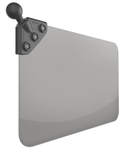 RAM Mount Sonnenblende mit B-Kugel (1 Zoll) - dunkelgrün, ca. 200 x 330 mm