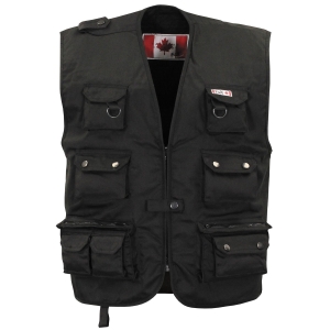 T.037.4 Outdoor Weste / Freizeit-Weste mit vielen Taschen
