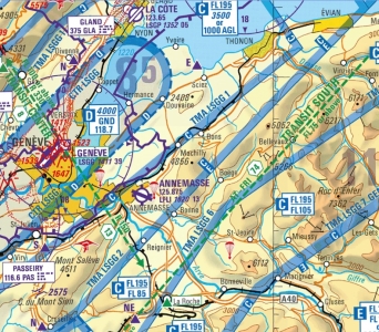 ICAO-CH Digitalisierte ICAO-Karten Schweiz für Flight-Planner