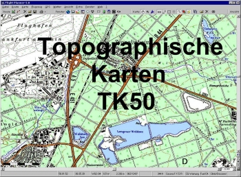 FP.042 Topographische Karten TK50 Nordrhein Westfalen für Flight-Planner