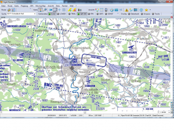 Sichtanflugkarten aus AIP VFR Deutschland