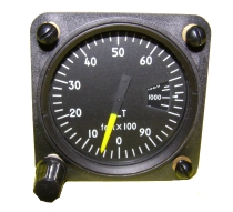 HM.006 Höhenmesser Falcon Gauge ALTN10MBF-2, 57mm Einbaumaß, nicht zertifiziert