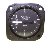 VM.002.2 Falcon Gauge Variometer VSI 10-MES-2 +/- 10m, 57mm Einbaumaß