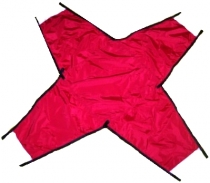 SF.036 Dyni Winden-Seilschirm für Kunststoffseile Farbe rot
