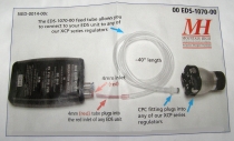 MH.006b Verbindungsschlauch 00 EDS-1070-00 vom EDS System zum XCP-Regulator mit CPC-Fitting