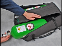MH.001y Gepolsterte Tasche Fullpack 00FAB-0014-02 für 2 Sauerstoffflaschen Typ AL-647