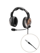 H.070.5 Lightspeed Delta Zulu ANR Headset mit Lemo-Stecker (Festeinbau)