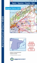 Vorbestellung 1371-11 V500 Karte Karte Spanien Ost 2023
