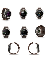 G.015 Garmin D2 Mach 1 Aviator Smartwatch - Leder-Armband ( braun )