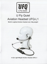 UFQ.4.0 Aviation-Leicht-Headset UFQ L1 BT passiv mit Bluetooth