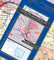 1415.1 Rogers Data VFR Luftfahrtkarte Malta & Sizilien 2025
