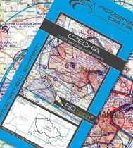 1412 Rogers Data VFR Luftfahrtkarte Tschechien 2025