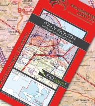 1415 Rogers Data VFR Luftfahrtkarte Italien Süd 2025