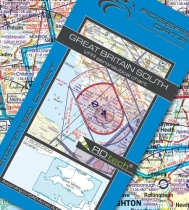 1422 Rogers Data VFR Luftfahrtkarte England Süd 2025