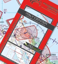 1408 Rogers Data VFR Luftfahrtkarte Italien Zentrum 2025