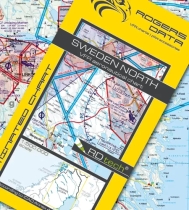 1440 Rogers Data VFR Luftfahrtkarte Schweden Nord 2025