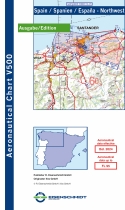 1371-9 V500 Karte Spanien Nordwest 2025