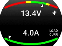 UL.002 Flybox Omnia VOLT-AMP, Voltmeter + Amperemeter, 57mm Einbaumaß