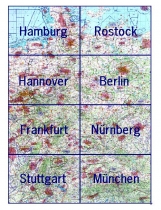 1352S ICAO-Segelflugkarten Deutschland kompl.Satz 2025 o.Folie