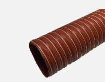 HLS.001 Heissluftschlauch/Silikonluftschlauch mit Knickschutz, SCAT, 51mm Durchmesser, Länge 1m