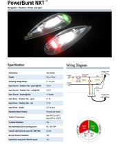 LED.044.1 Aveo Flugzeugbeleuchtung Power Burst NXT
