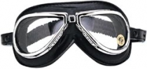 SB.023 Oldtimer-Brille Aviator Climax 500, verchromter Rahmen